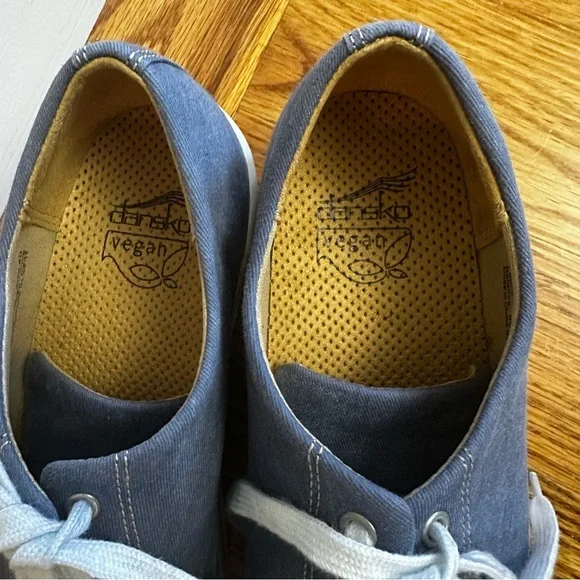 Dansko Veda Vegan Denim Sneakers - Picture 2 of 10